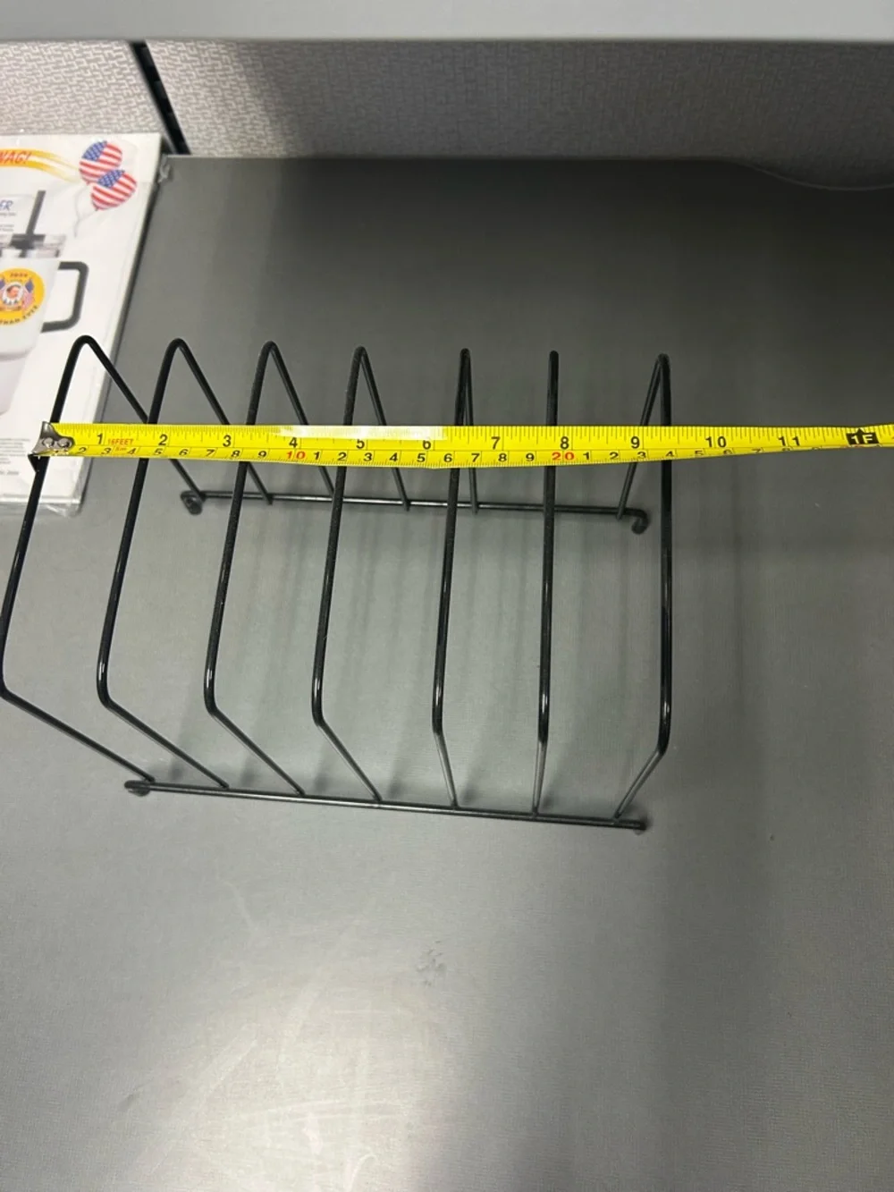 Mesh Desk Tray Organizer in Black - edison